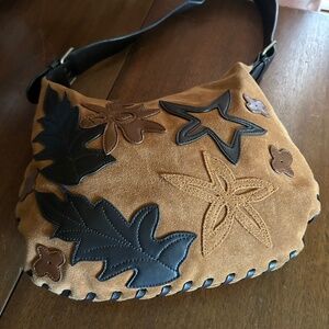 Suede bag